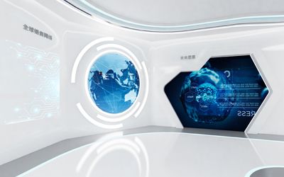 洪達(dá)企業(yè)展廳設(shè)計(jì)圖